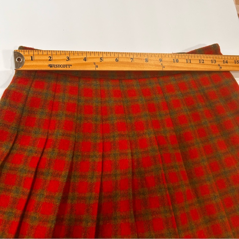 Abercrombie & Fitch vintage Y2k Plaid Schoolgirl Academia Mini Skirt NEW sz M/6 - Picture 5 of 14